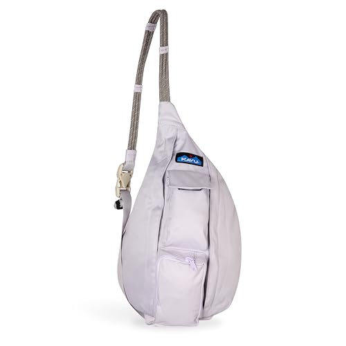 Image of KAVU Mini Rope Sling Pack with Adjustable Rope Shoulder Strap, Grey Dawn