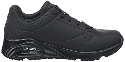 Image of Skechers Women's 108021ec Blk Trainers, Black Synthetic, 2.5 UK