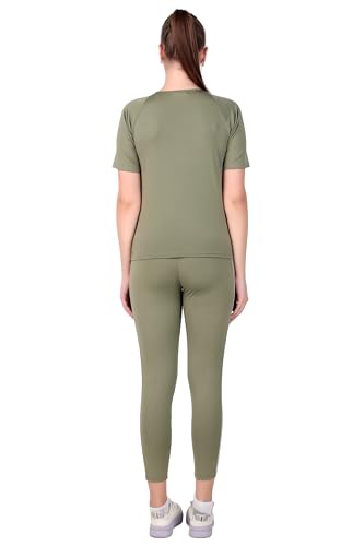 Image of Benzos Women's Body Fitted Gym Running Sports Track Suit | Regular Casual Fit | Track Suit for Girls & Women | Fabric - Polyester Blend