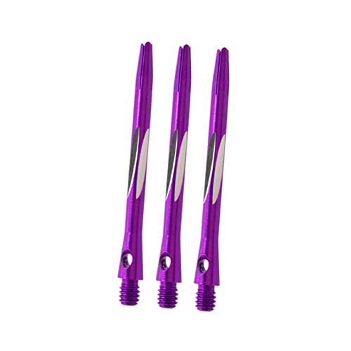 Parliky Alloy Set 6pcs Delicate Carved Metal Shafts Professional Shafts 2ba Thread