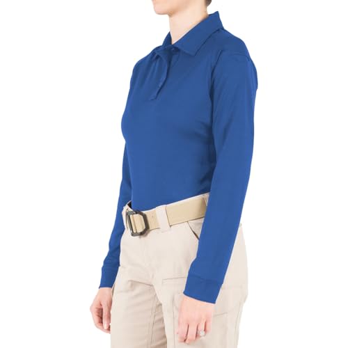 First Tactical Women's Performance Long Sleeve Polo2