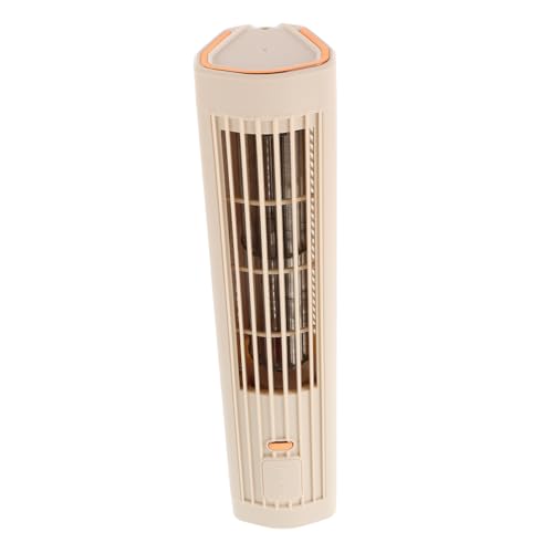 HOLIDYOYO Air Circulator Desktop Fan Megaphone Pickup Portable Air Conditioner Digital Pickup Khaki Abs