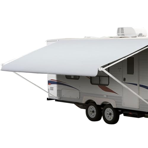 ShadePro RV Awning Fabric Replacement (24') solid white