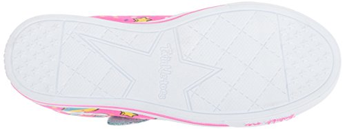 Skechers Kids Girls Sparkle Lite-Unicorn Craze Sneaker, Neon Pink/Multi, 1 Little Kid #TOP3