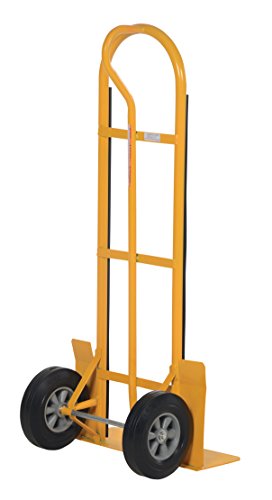 Carretilla de acero con mango en P y ruedas de goma 0.6K miniatura 4