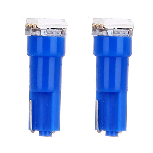Pack de 10 Lámparas LED Azul T5 74 para Tablero miniatura 5