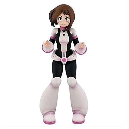 Xinchangda My Hero Academia Ochaco Uraraka Figurine d'anime en PVC à collectionner, décoration de bureau, cadeau d'anniversaire pour enfants et fans d'animation