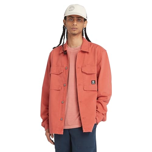 Timberland Men's Washed Heavy Twill Overshirt