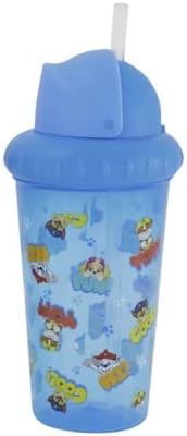 Miniatura 5 de Nickelodeon Paw Patrol FD51250 - Vasos con popote desplegable de 10 onzas, paquete de 2, sin BPA, FD51250