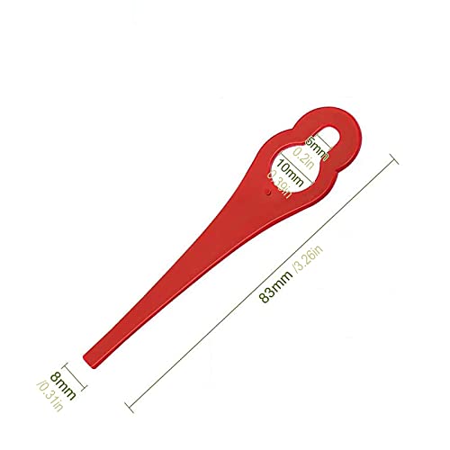 Set di 150 lame di ricambio in plastica per