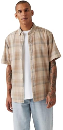 Levi's chemise de qualité supérieure à manches courtes et col boutonné élégant pour homme