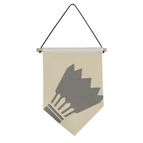 Drapeau toile suspendu art mural géométrie fine décoration chic