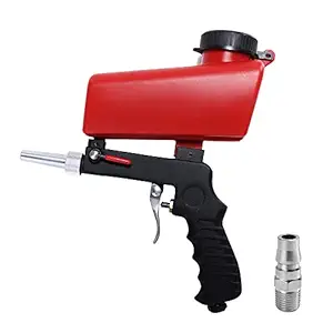 Adium Portable Gravity Pneumatic Set Home DIY Mini Blasting Device 90psi Sandblaster Antirust Adjustable Sandblasting Machine SY-7365R