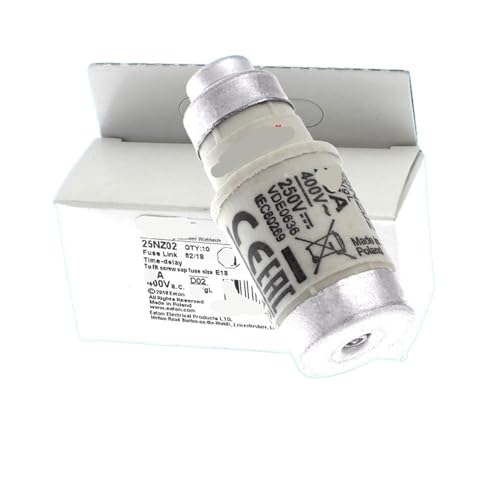 Fusible D02 35A gG 400Vac 250Vdc cartouche protection domestique 35NZ02