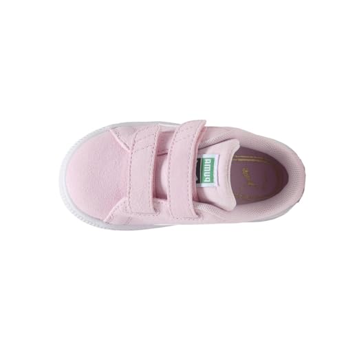 PUMA Toddler Girls Suede Classic V Slip On Sneakers Shoes Casual - Pink4