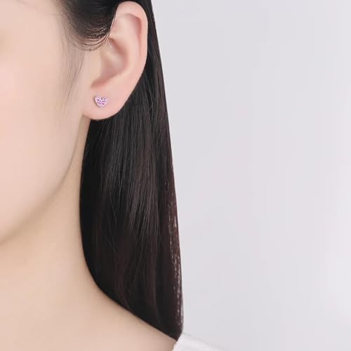 Boucles d'oreilles cœur pour mariage champêtre et cortège