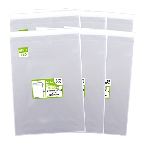 A[gEG yY #50z A4 e[vt y A4p^DMp z OPP ijy600z50~Nij225x310+40mm