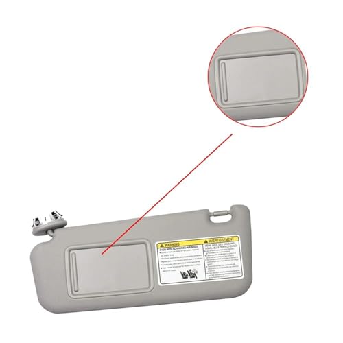 Pare-soleil RAV4 cassé ? Remplacez-le par ce modèle gris avec miroir