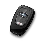 Tengare Subaru Key Fob Cover Car Key Protector Case Holder Ascent BRZ Crosstrek Forester Impreza Legacy Outback Solterra WRX Accessories 2019 2020 2021 2022 2023 2024