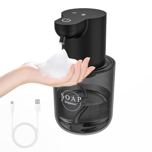 Xinkora Automatic Soap Dispenser Touchless, 4-Level Adjustable Foaming Hand Soap Dispenser cover