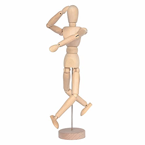 Alikeke DD-0603 2 Pack 12 Inches Tall Wooden Mannequin Artist Manikin thumb #4