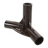 YARNOW 3 Wege Kunststoff Zeltstangenverbinder für Pavillons und Sonnenschutz Leichter UV...