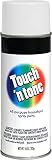 Touch N Tone Spray Paint 55280830, 10 oz, Flat White