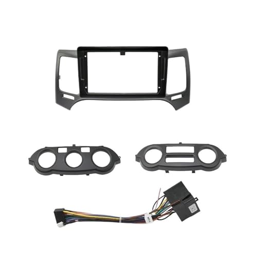 Cadre radio voiture 2 DIN pour fixer un écran 9 pouces sur KIA Optima 2008-2010
