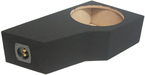 Compatible with 2002-2009 Chevy Trailblazer Kicker Bundle Comp C12 Single 12" Custom Sub Box Enclosure & CXA400.1