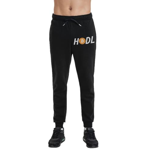 HODL Bitcoin Man's Sweatpants Basic Jogger Slacks - Image 5