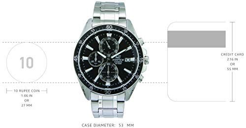 Image of Casio Edifice Chronograph Black Dial Men's Watch - EFR-546D-1AVUDF(EX233)