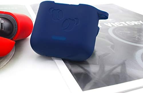 Case Compatible with TOZO T6,Soft Silicone Protective Case Cover Anti-Lost & Shockproof (Black) - Image 4