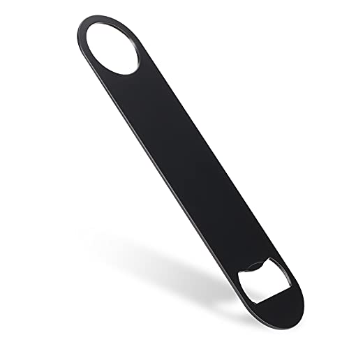 3 Pack Stainless Steel Flat Bottle Opener, Beer Bottle Opener, 7Inch, Black, With Exquisite Packaging, For Kitchen, Bar Or Restaurant #TOP1