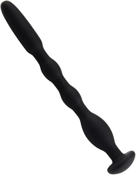 Silicone Short Urethral Catheter Urethral Sounds Metal Penis Plug Dilator Masturbation Urethral Plug Exercise Expanding Massage Props Rod