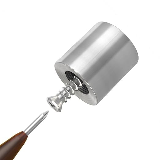 Image of Stainless Steel Stud Spacer for Glass, Acrylic, Mirror, Table Tops and Panel Mounting - Size 11MM Diameter x 11MM Height (1 /2 inch x 1 /2 inch)- Heavy Duty Premium SS Fitting - 1 Piece (100)