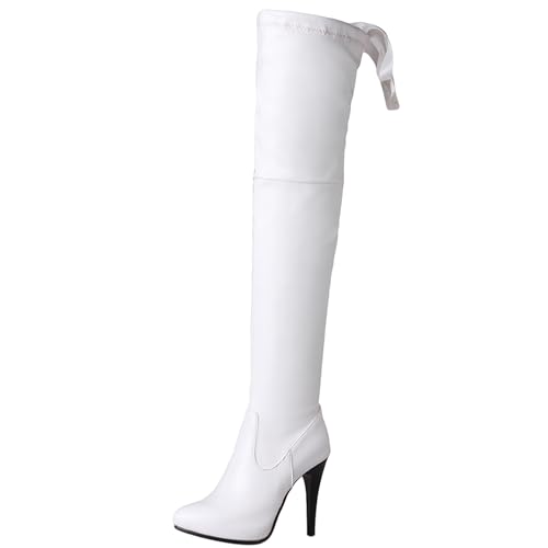 Bottes au-dessus du genou d'hiver pour rester élégante sans souffrir du froid