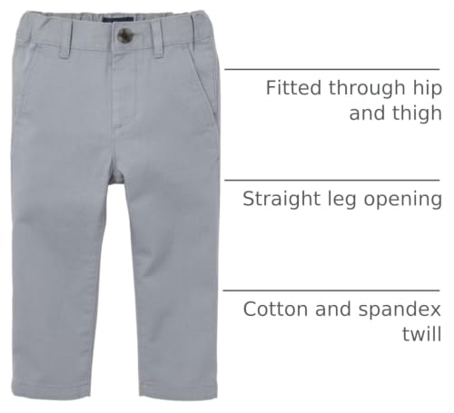 Image of and Toddler Stretch Straight Chino Pants