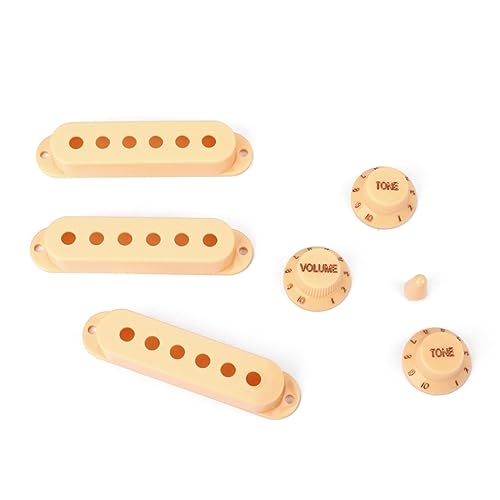 交換用ピックアップ 48/50/52mm シングルコイルピックアップ ボリュームノブ エレキギター用