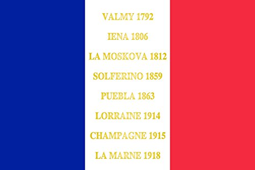 Drapeau Large 5e régiment de hussards grand format pour mât extérieur - 2