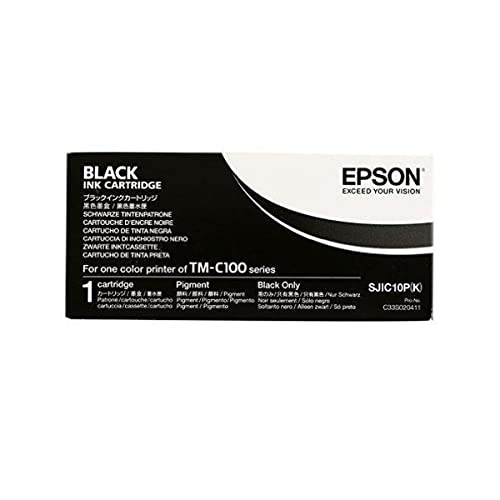 Epson SJIC10P cartouche d'encre noir d'origine pour imprimante de bureau