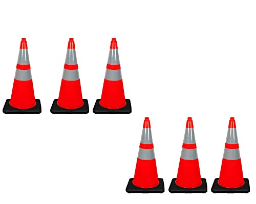 (6 Cones) CJ Safety 28