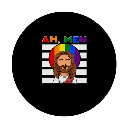 Ah Men PopSockets Swappable PopGrip, Black - Image 3
