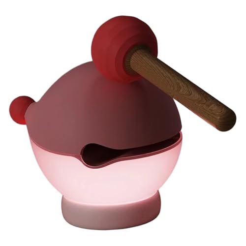 Lámpara de mesa de noche táctil portátil de ABS miniatura 7