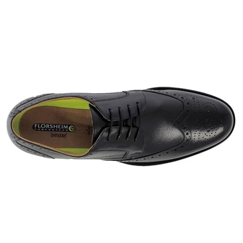Florsheim Midtown Wing Tip Oxford Men's Oxford, 9.5 3E US, Black2
