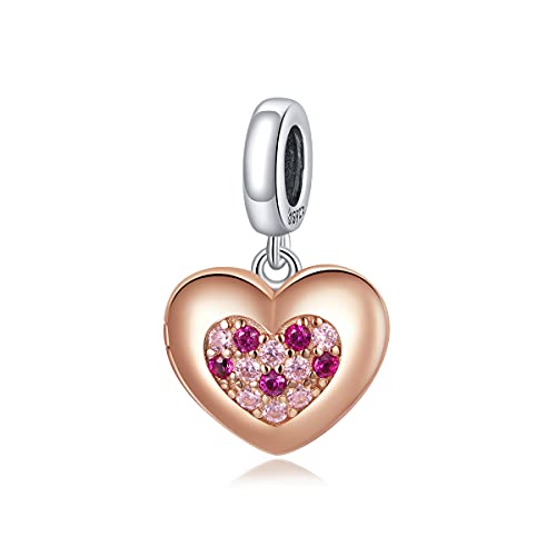 Abalorio cadena de seguridad plata 925 amor premium