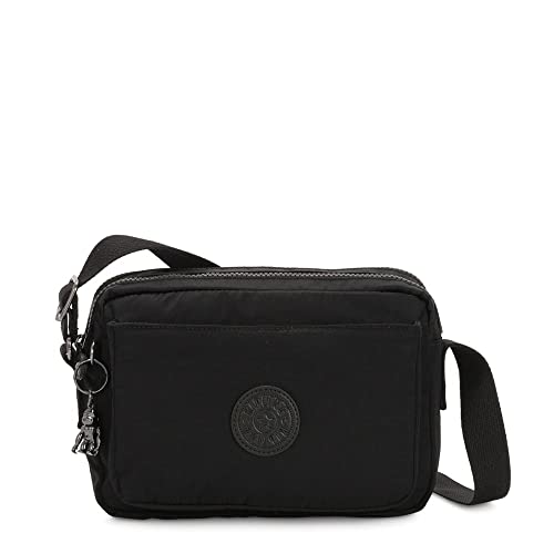 Kipling Umhängetasche für Frauen, Schwarz (Rich Black), M, umhängetasche