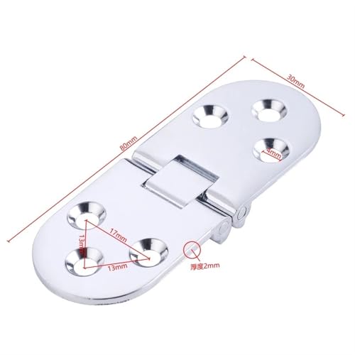 Charnière à rabat de table pliante pour aménager un bureau escamotable discret - 3