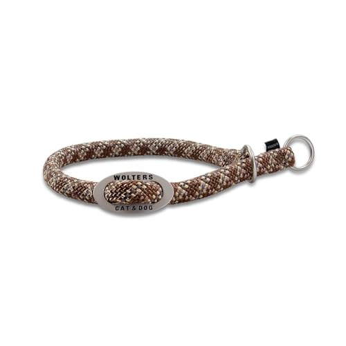 Wolters Schlupfhalsband Everest reflektierend, Farbe:Tabac/Sand, Größe:30 cm x 9 mm