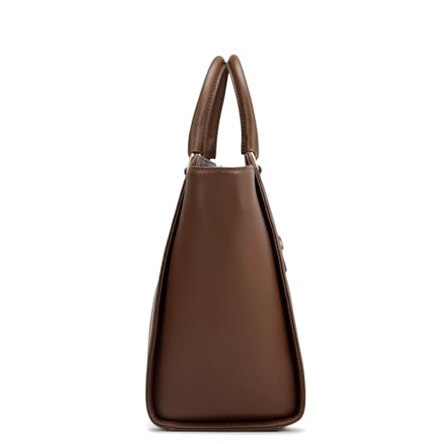 Image of Da Milano Leather Medium Satchel