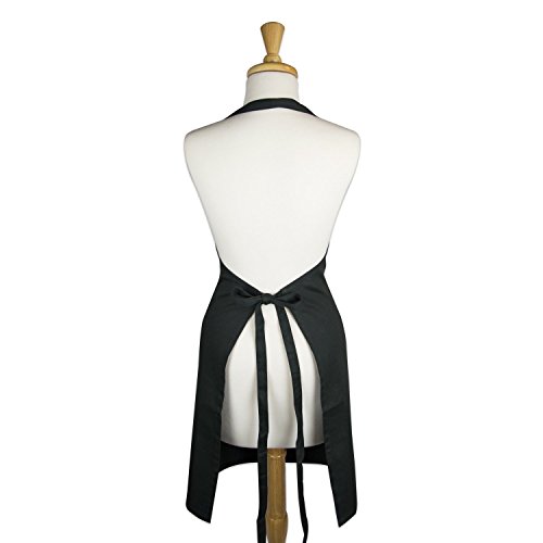 Dii Everyday Basic Kitchen Collection, Chef Apron, Black #TOP1